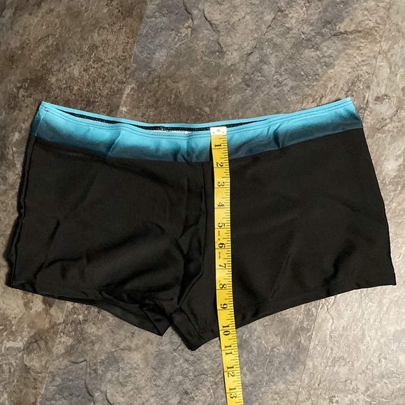 NWT - Ladies Bathing Suit (L) Black/Aqua Blue - Picture 7 of 10